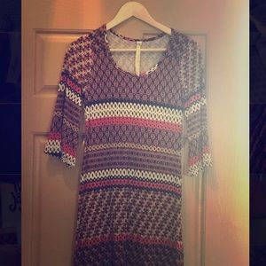 Uncle Frank bell sleeve mid length dress Sz XS